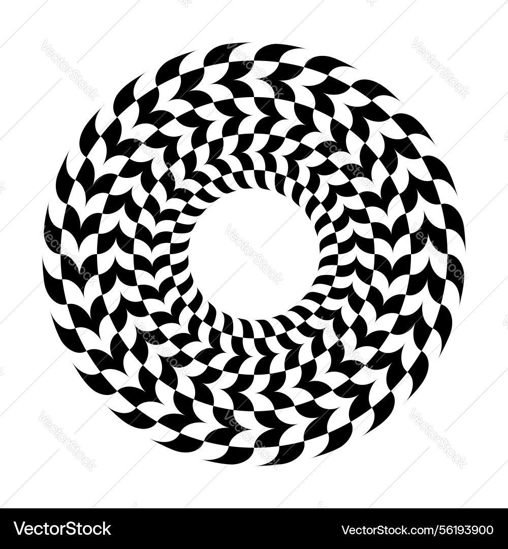 Circle rotation design Vector Image