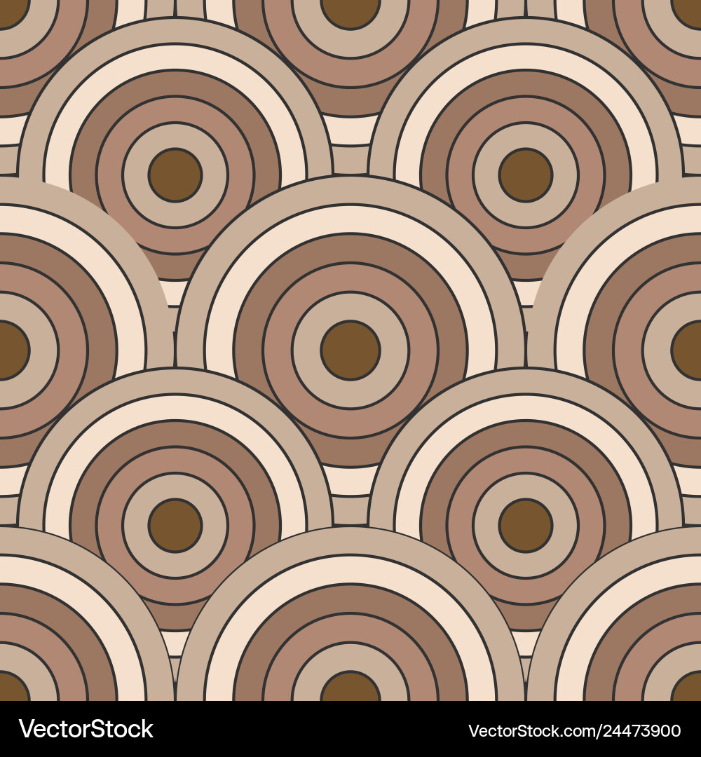 Circular seamless pattern Circular seamless pattern vector image