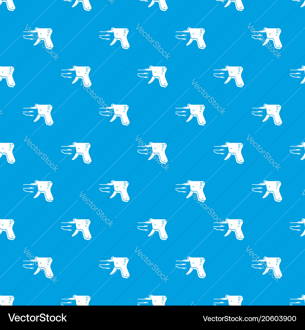 Code reader pattern seamless blue vector image