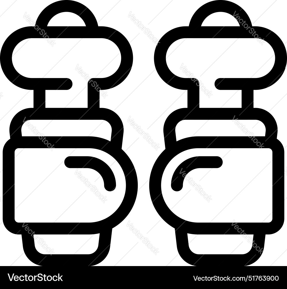 Golf cart driver using gps navigation system icon Golf cart driver using gps navigation system icon vector image