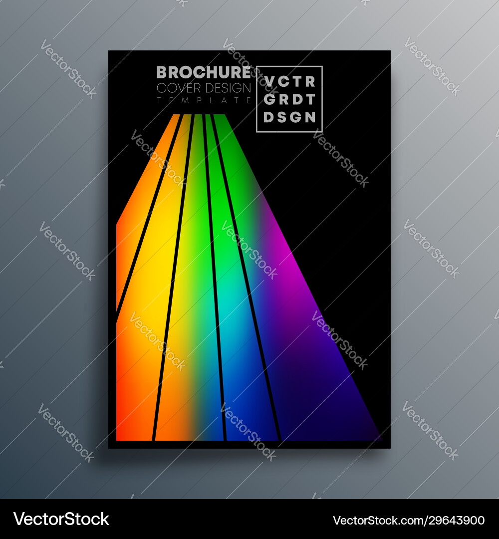 Gradient background design for poster wallpaper vector image