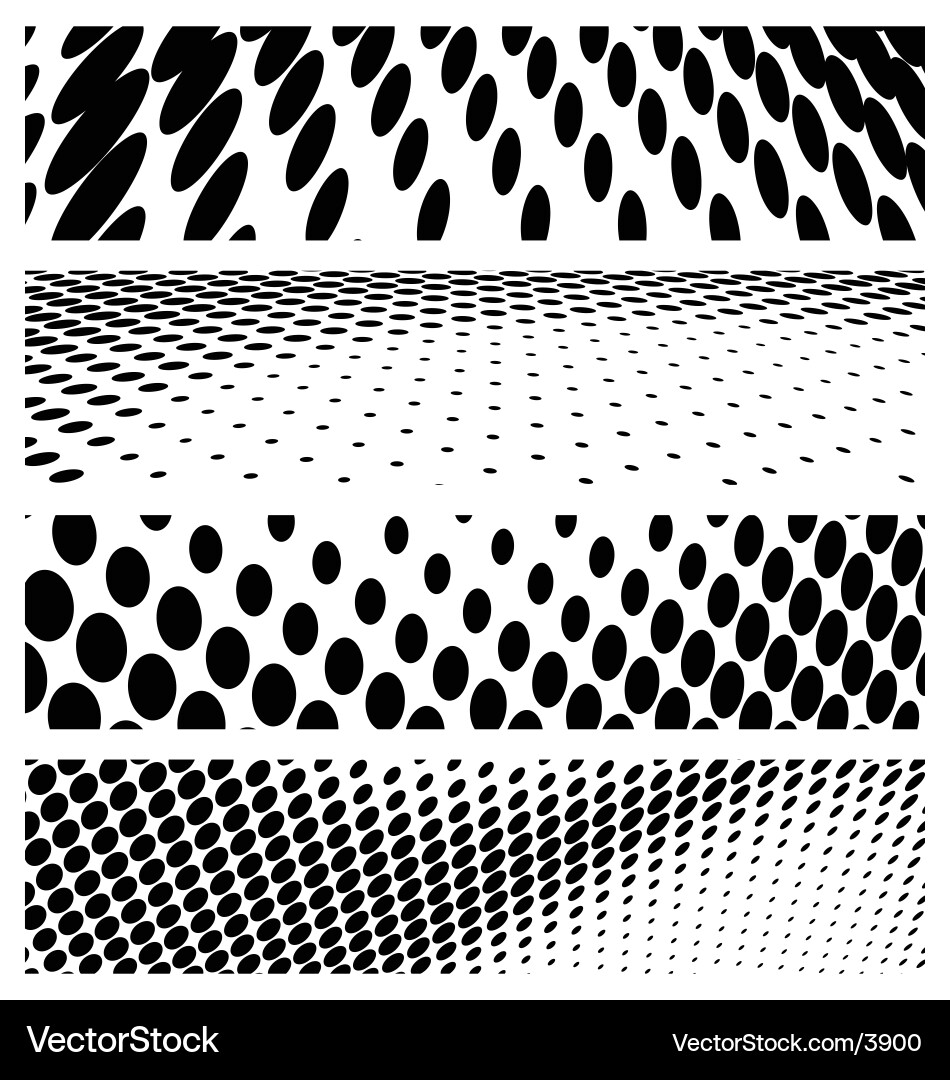 Halftone Pattern Background Vector Image
