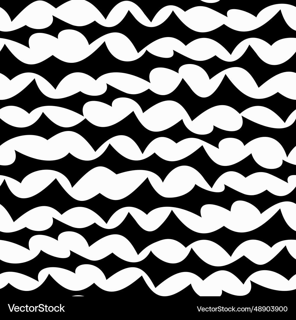 Monochrome sharp lines seamless pattern Monochrome sharp lines seamless pattern vector image
