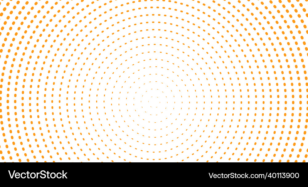 Repeatedly circular pattern in dot style vector image