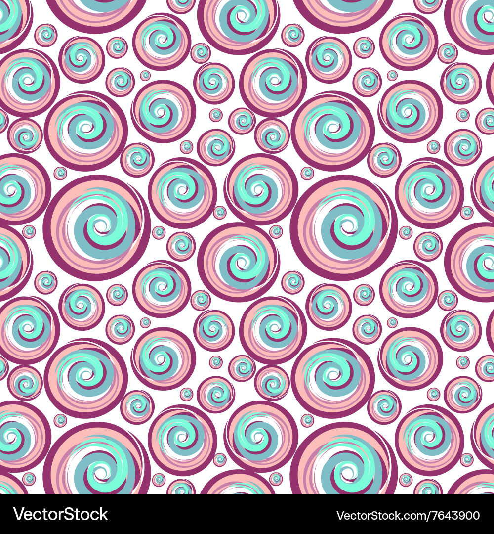 Retro seamless pattern vector image