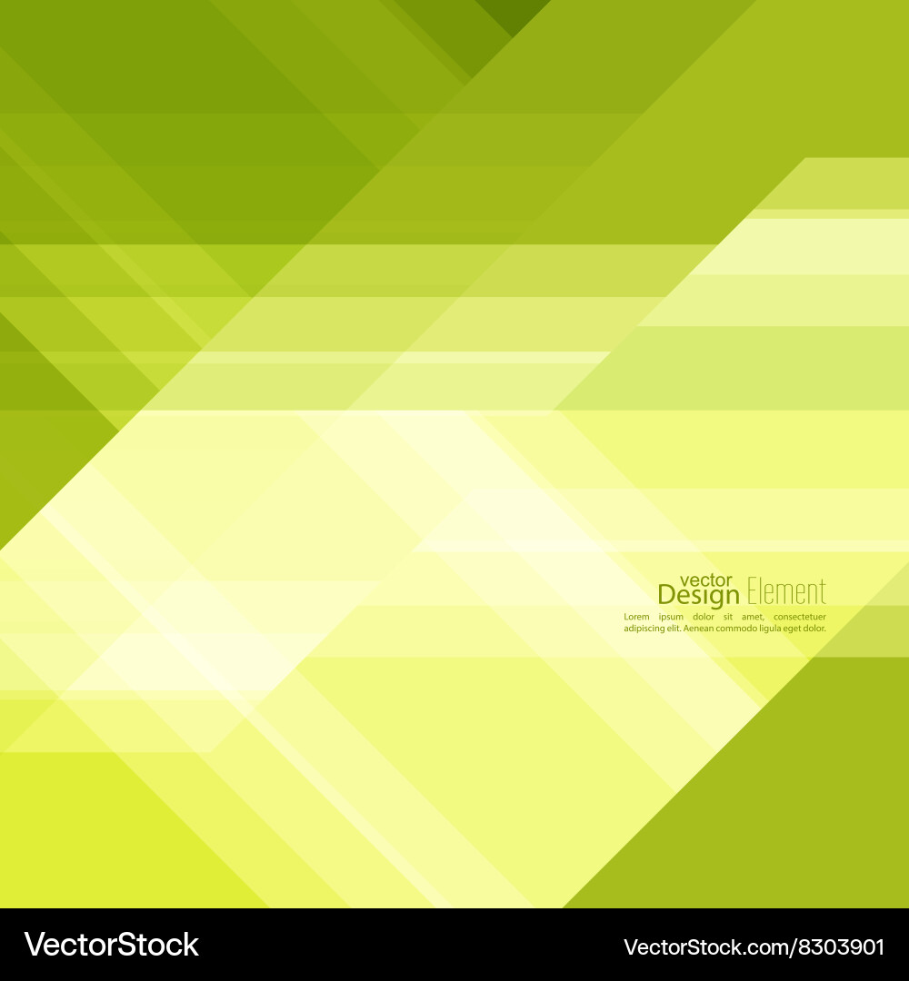 Abstract background with green stripes Royalty Free Vector