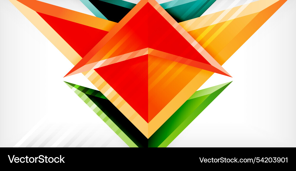 Arrows with 3d effect abstract background Arrows with 3d effect abstract background vector image