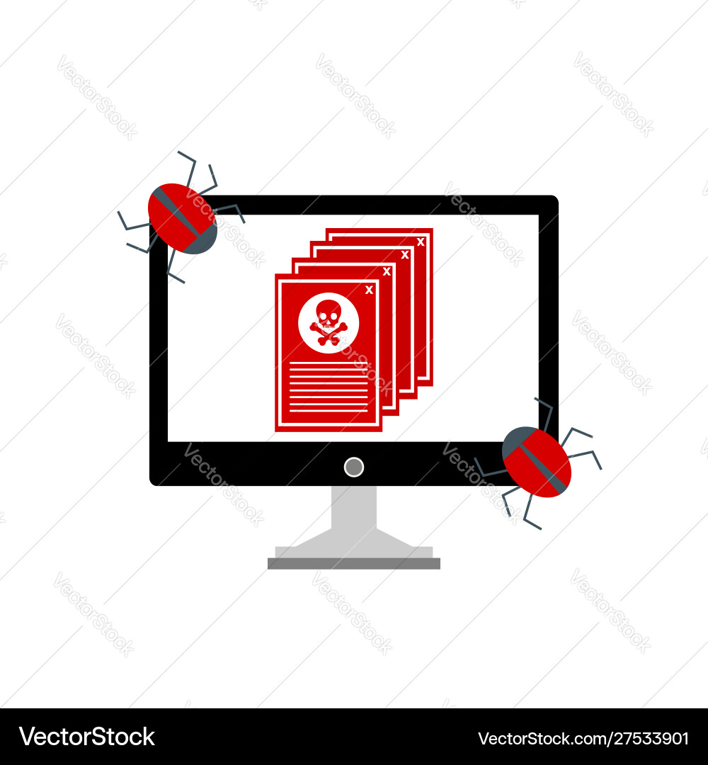 Hacker Aktivität Computeralert Benachrichtigung Hacker Aktivität Computeralert Benachrichtigung vektorbild