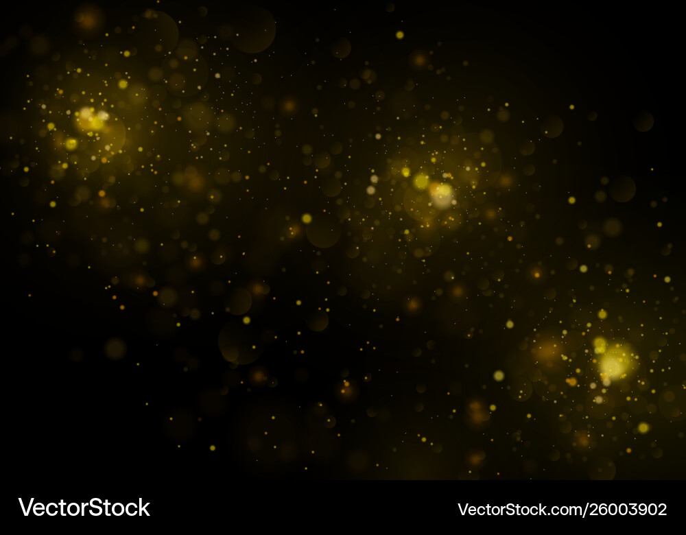 Bokeh effect sparkling Vector Image