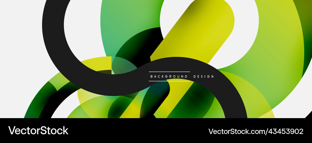Circle abstract background Vector Image