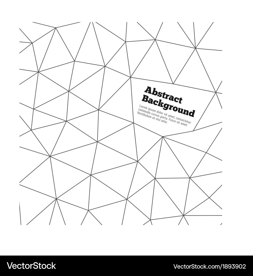 Geometric Line Pattern Background vector image