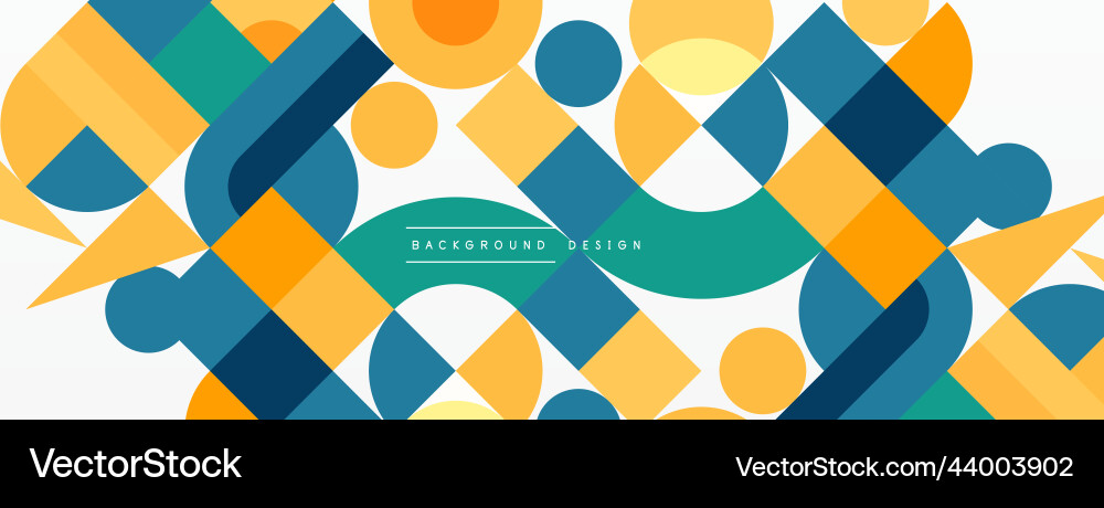 Minimal geometric abstract background circle Minimal geometric abstract background circle Vector Image