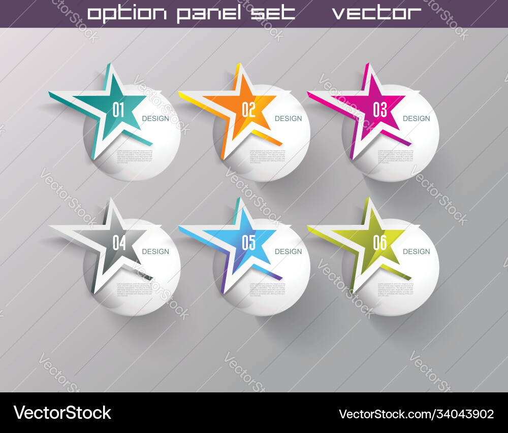 Minimal timeline or option line design Minimal timeline or option line design vector image
