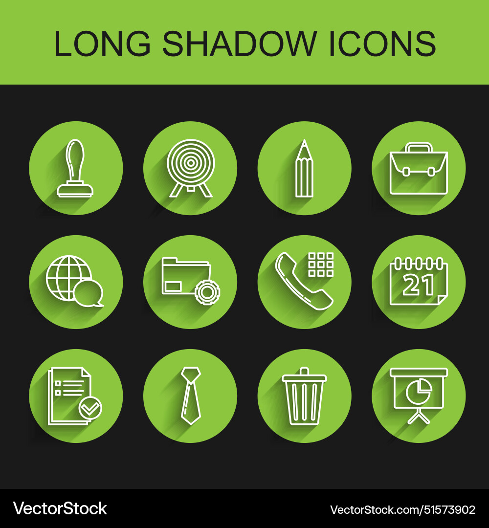 Set line document and check mark presentation Set line document and check mark presentation Vector Image