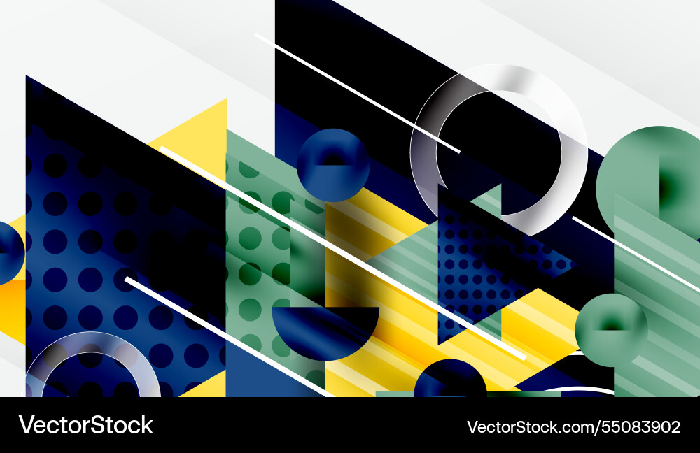 Sleek abstract background - layered triangles Sleek abstract background - layered triangles vector image
