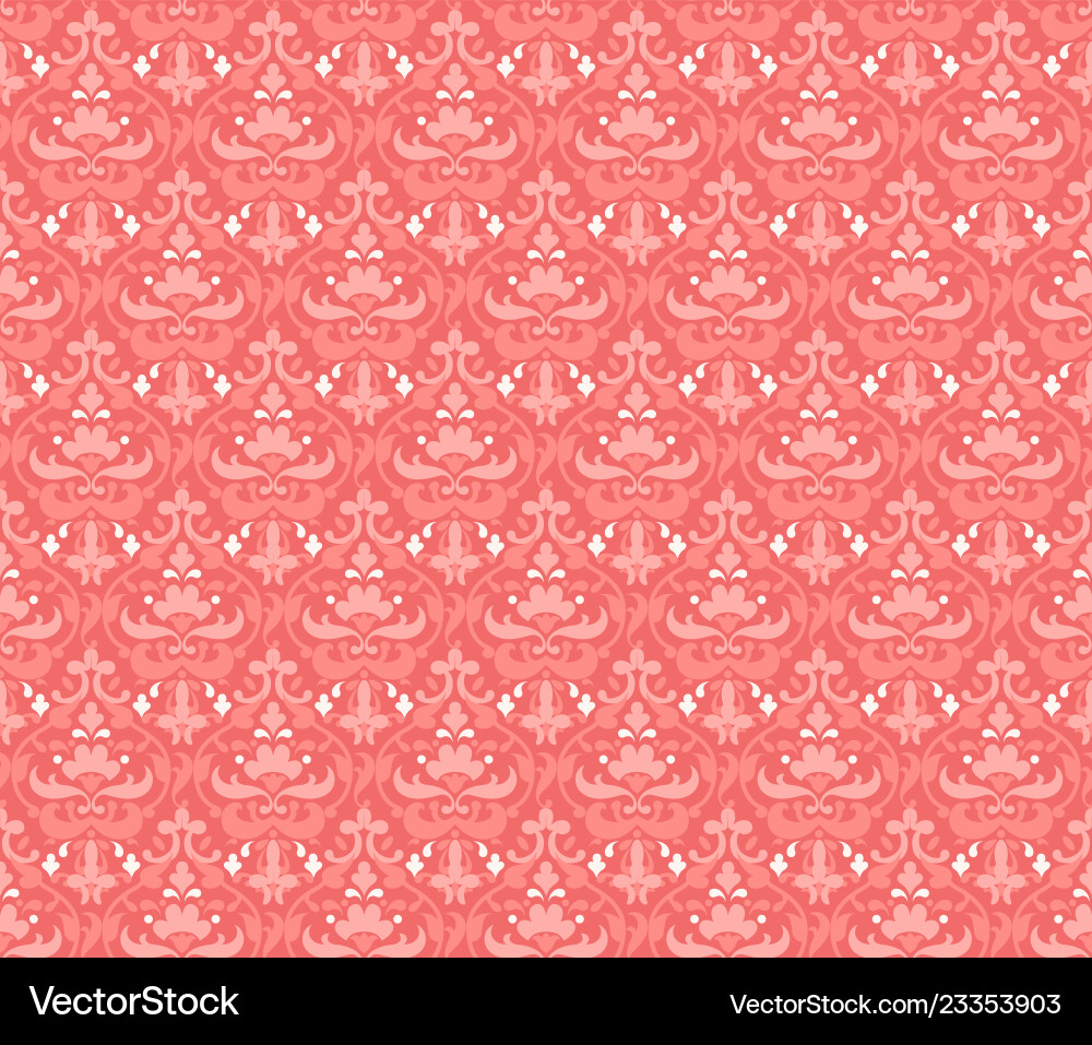Damask seamless pattern Damask seamless pattern vector image