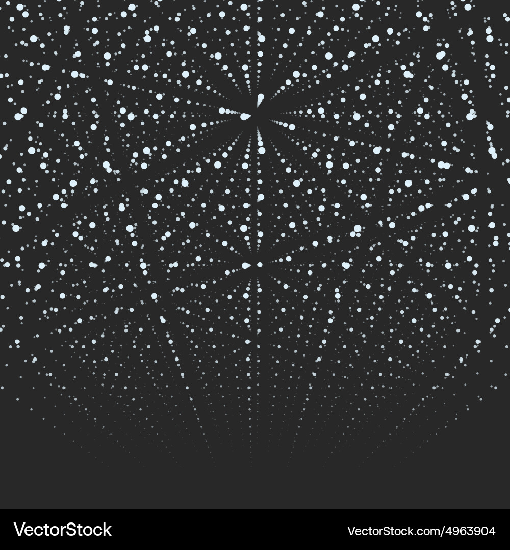 Abstract background matrix of glowing vector image