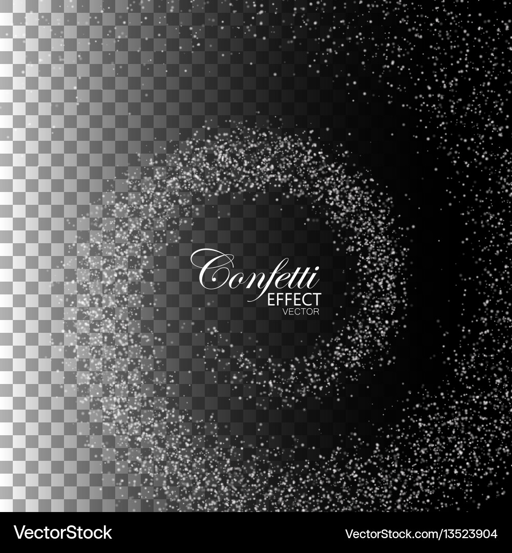 Decoration confetti element for design Vector Image