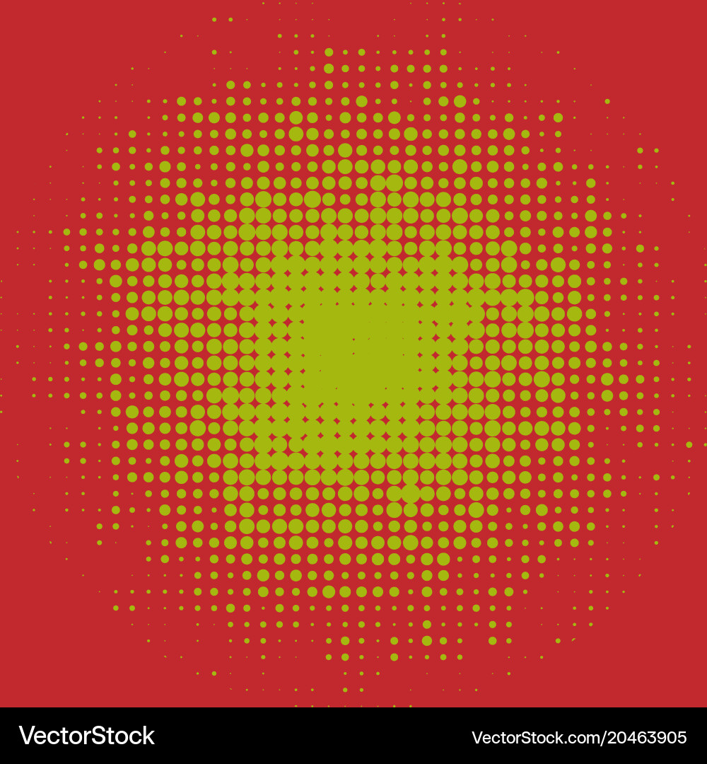 Abstract colorful halftone dots horizontal vector image
