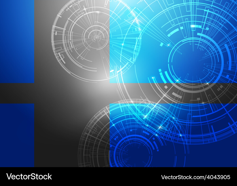 Abstract technology background Vector Image