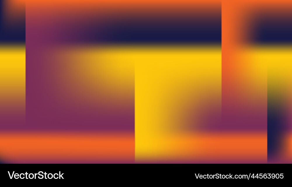 Gradient background with colorful fill vector image