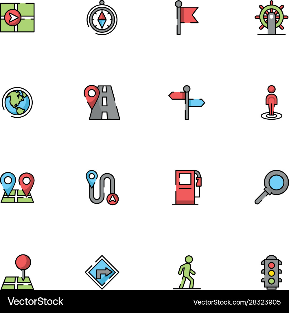 Sammelkarten und Navigationssymbole Sammelkarten und Navigationssymbole vektorbild