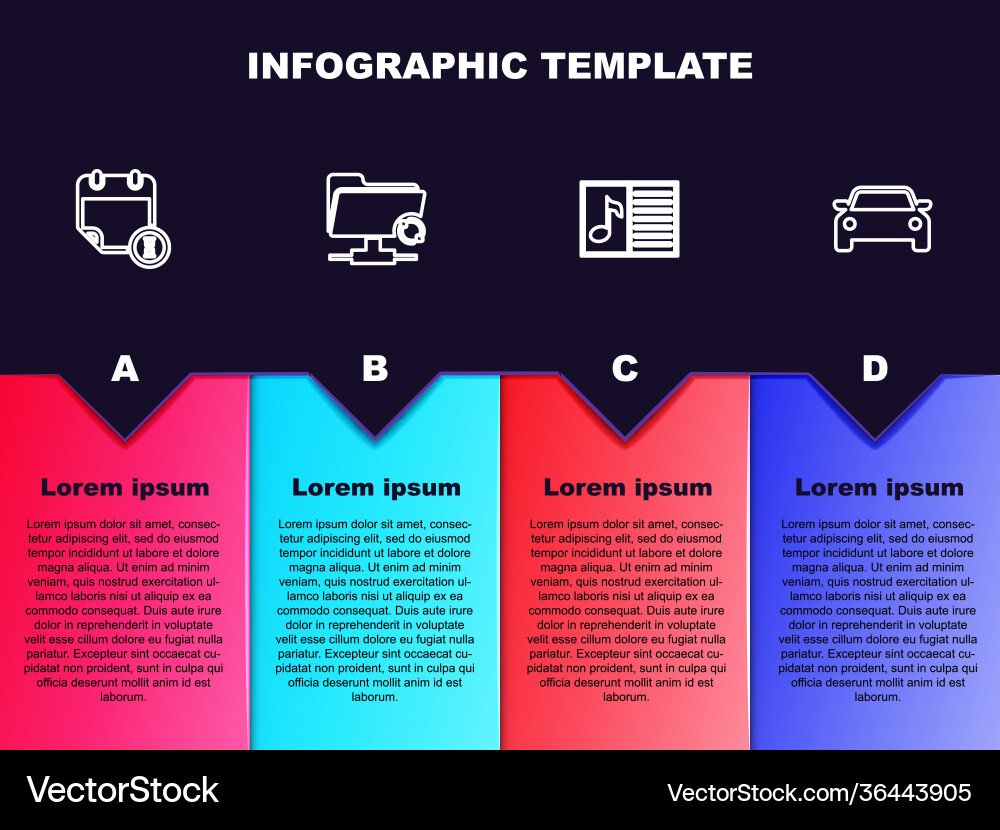 Set line calendar and clock ftp sync refresh Set line calendar and clock ftp sync refresh vector image