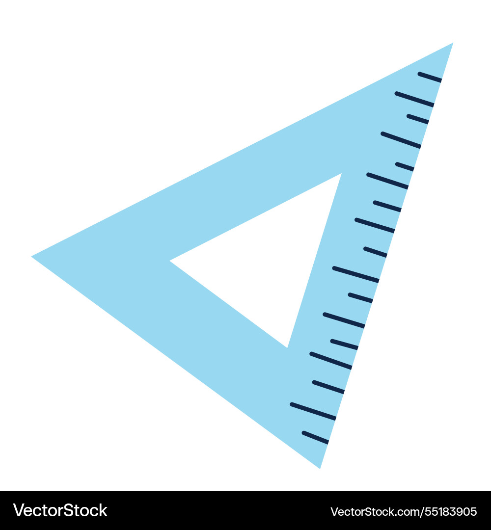 Triangle ruler clip art triangular Triangle ruler clip art triangular vector image
