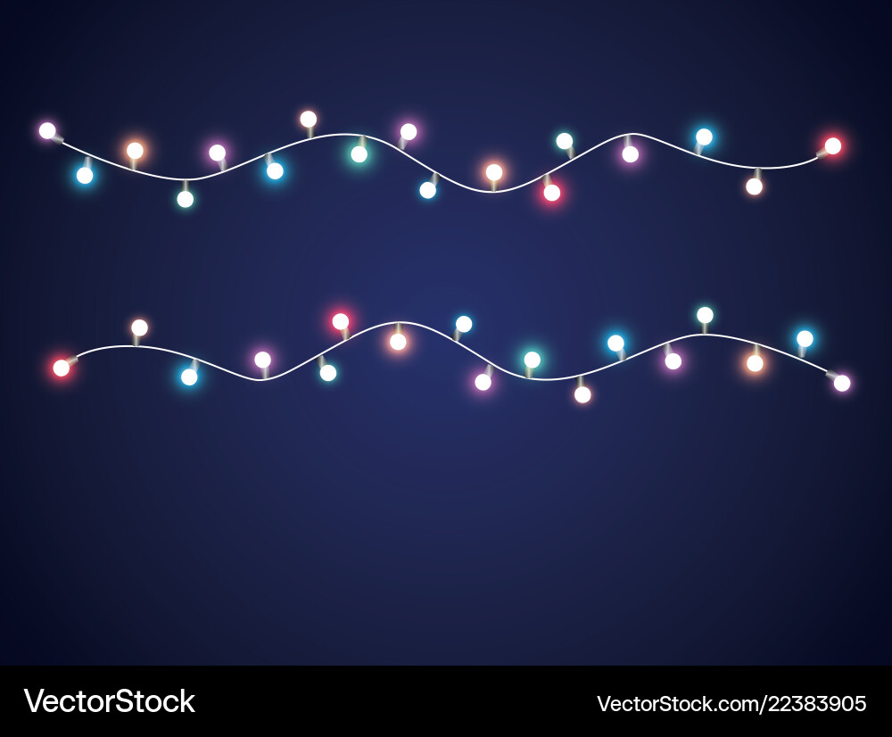 Weihnachtsbeleuchtung Lampe Weihnachtsbeleuchtung Lampe vektorbild