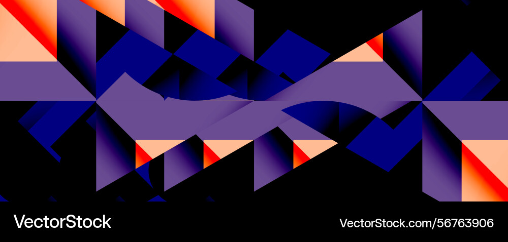 Abstract geometric pattern dark background Abstract geometric pattern dark background vector image