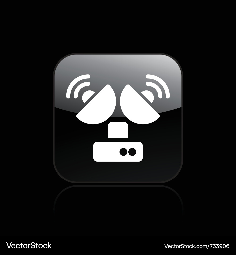 Antenne Icon Vektorbild