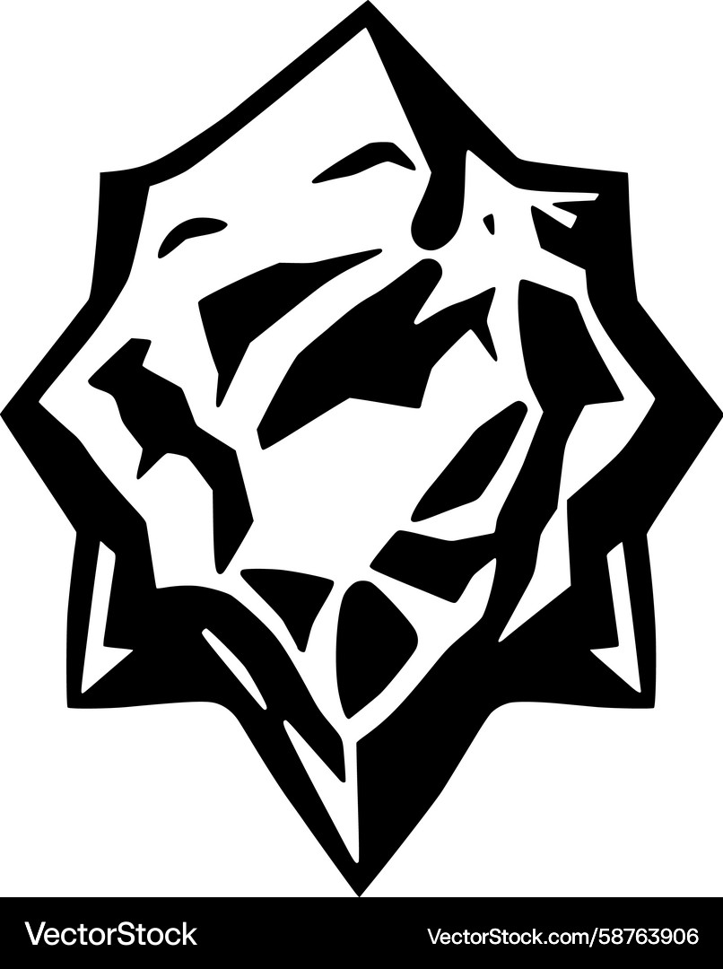 Dynamic Angular Star Vector Image