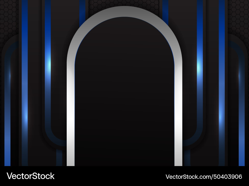 Modern background geometric overlapped shape Vector Image