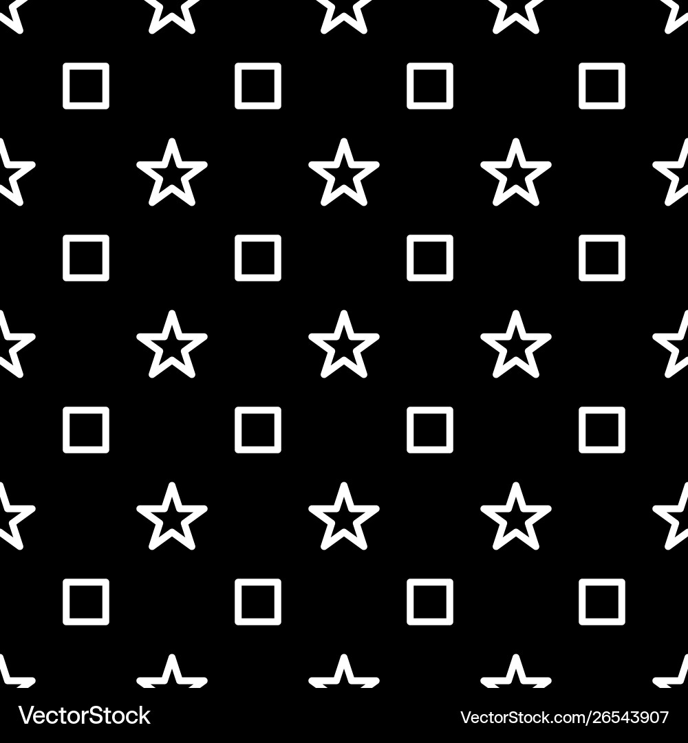 Geometric memphis seamless pattern use Vector Image