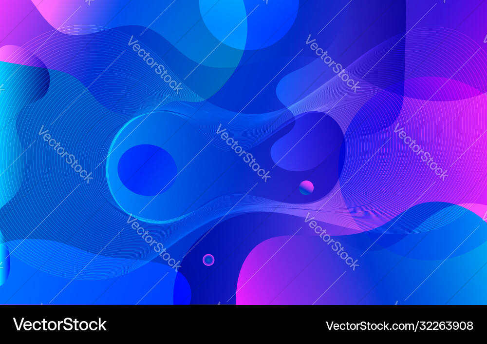 Abstract background with color fluid shapes Abstract background with color fluid shapes vector image