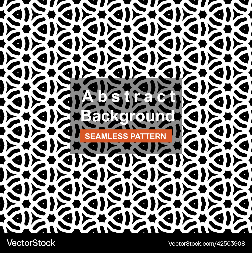 Abstract geometric seamless pattern background Vector Image