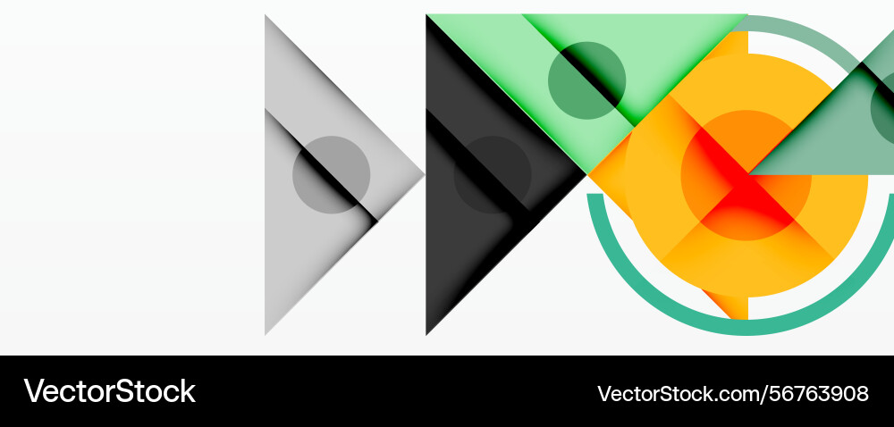 Abstract geometric shapes overlap colors include Abstract geometric shapes overlap colors include vector image