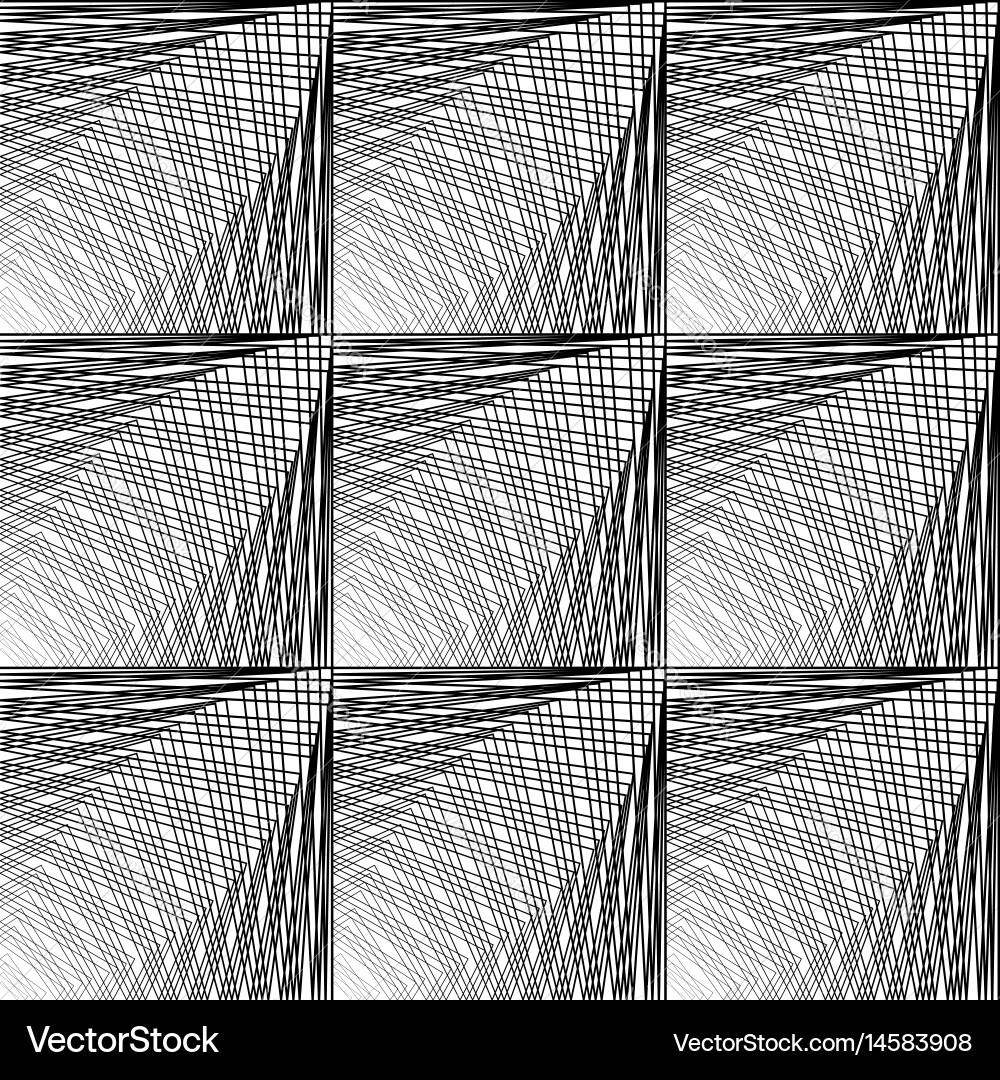 Design seamless monochrome grid pattern Vector Image