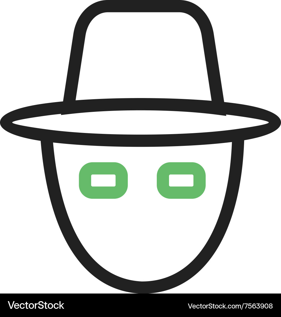Hacker mask vector image