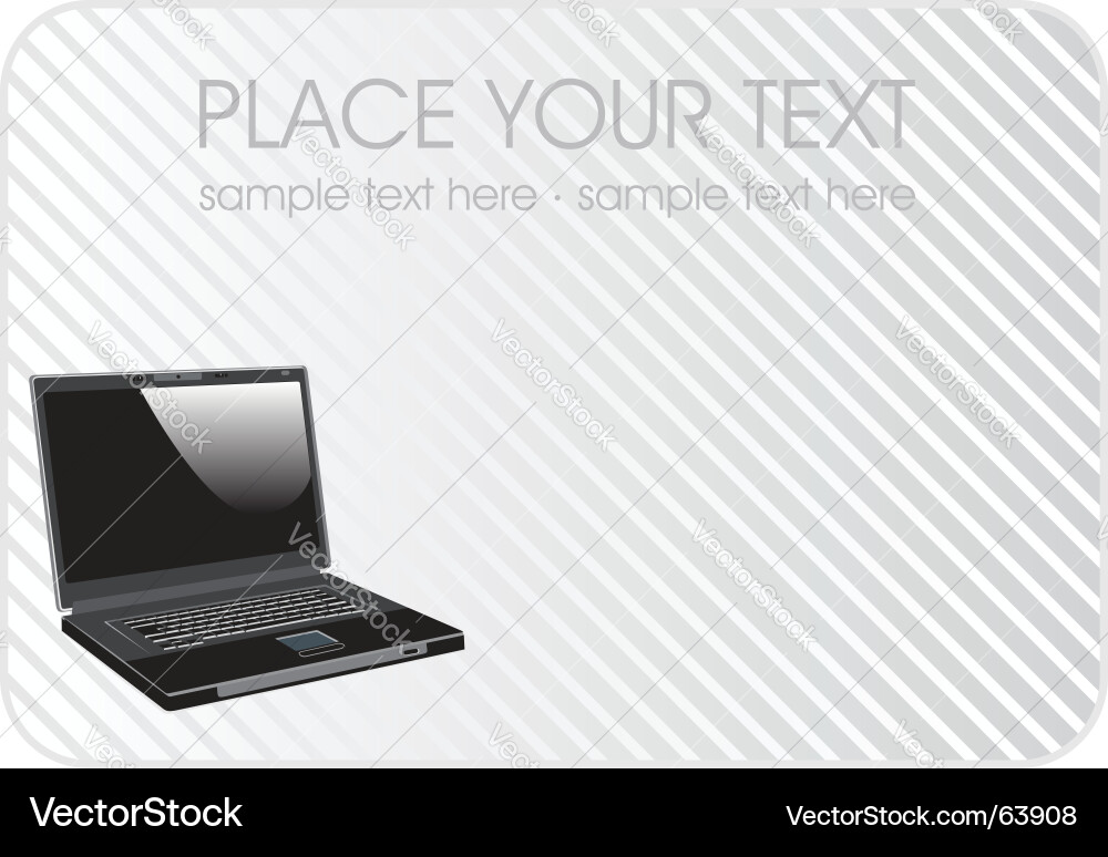 Notebook vector image