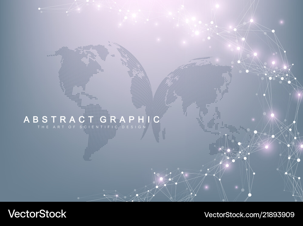 Big data visualization graphic abstract Big data visualization graphic abstract vector image