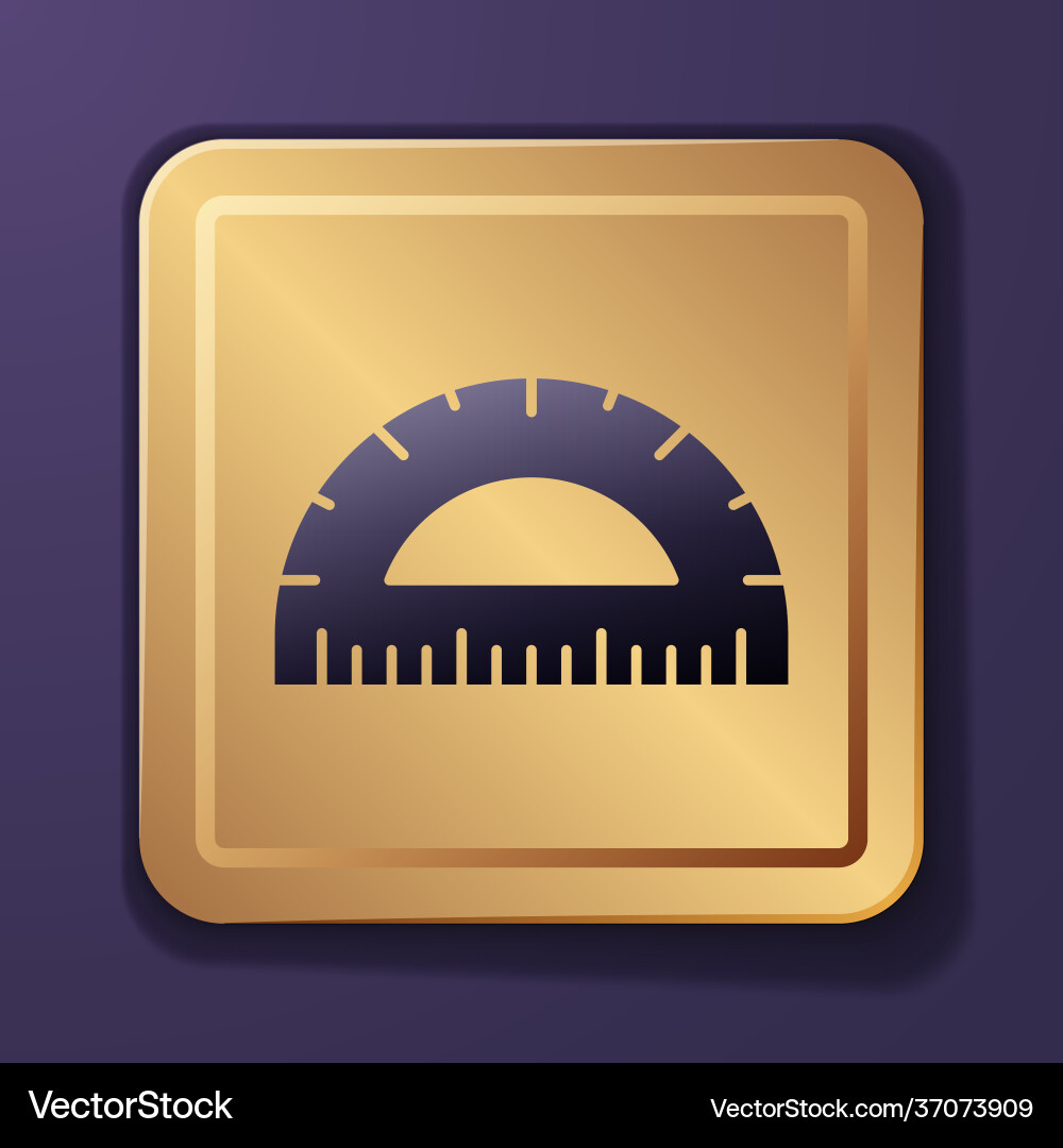 Purple protractor grid for measuring degrees icon Purple protractor grid for measuring degrees icon Vector Image