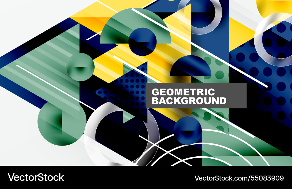 Sleek abstract background - layered triangles Sleek abstract background - layered triangles vector image