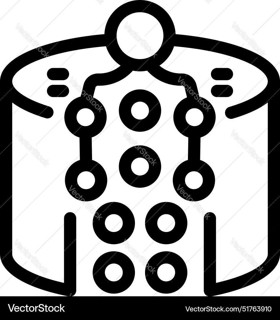 Database server managing data with connections Database server managing data with connections Vector Image