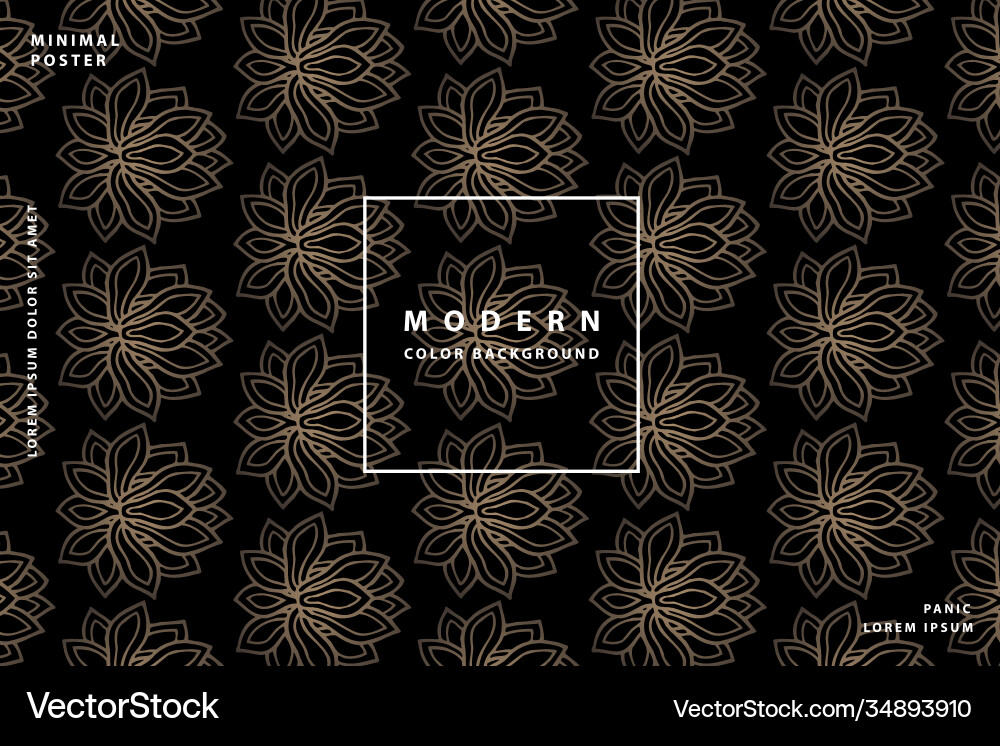 Gradient background modern with colorful style vector image