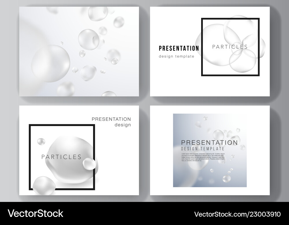 Minimalistic layout of the presentation Minimalistic layout of the presentation vector image