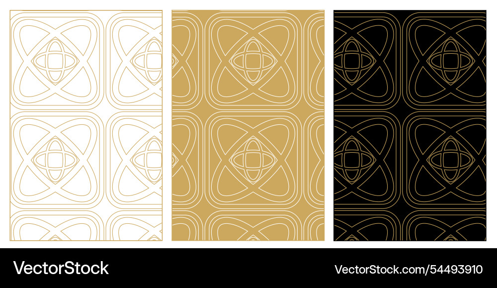 Set of patterns with crosses stripes lines Set of patterns with crosses stripes lines vector image