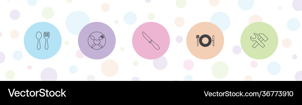 Setting icons Vector Image