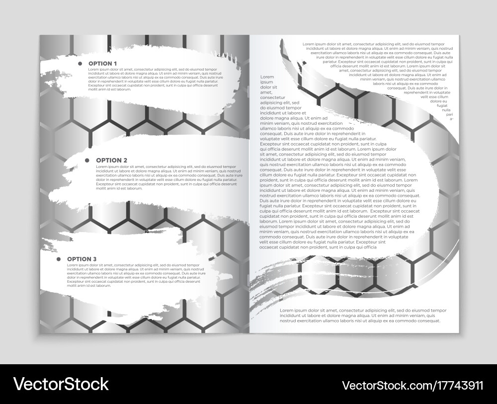 Abstract layout background set for art vector image