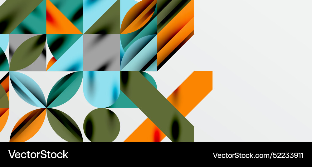 Geometric neo patterns abstract background Vector Image